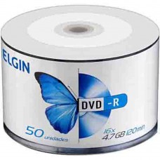 Dvd -r gravável 4.7gb 16x Elgin PT 50 UN